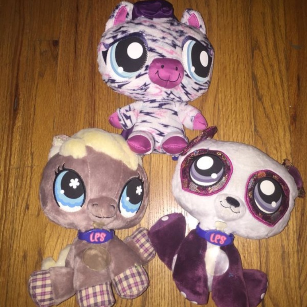 Little Pet Shop Plush Animals Bundle